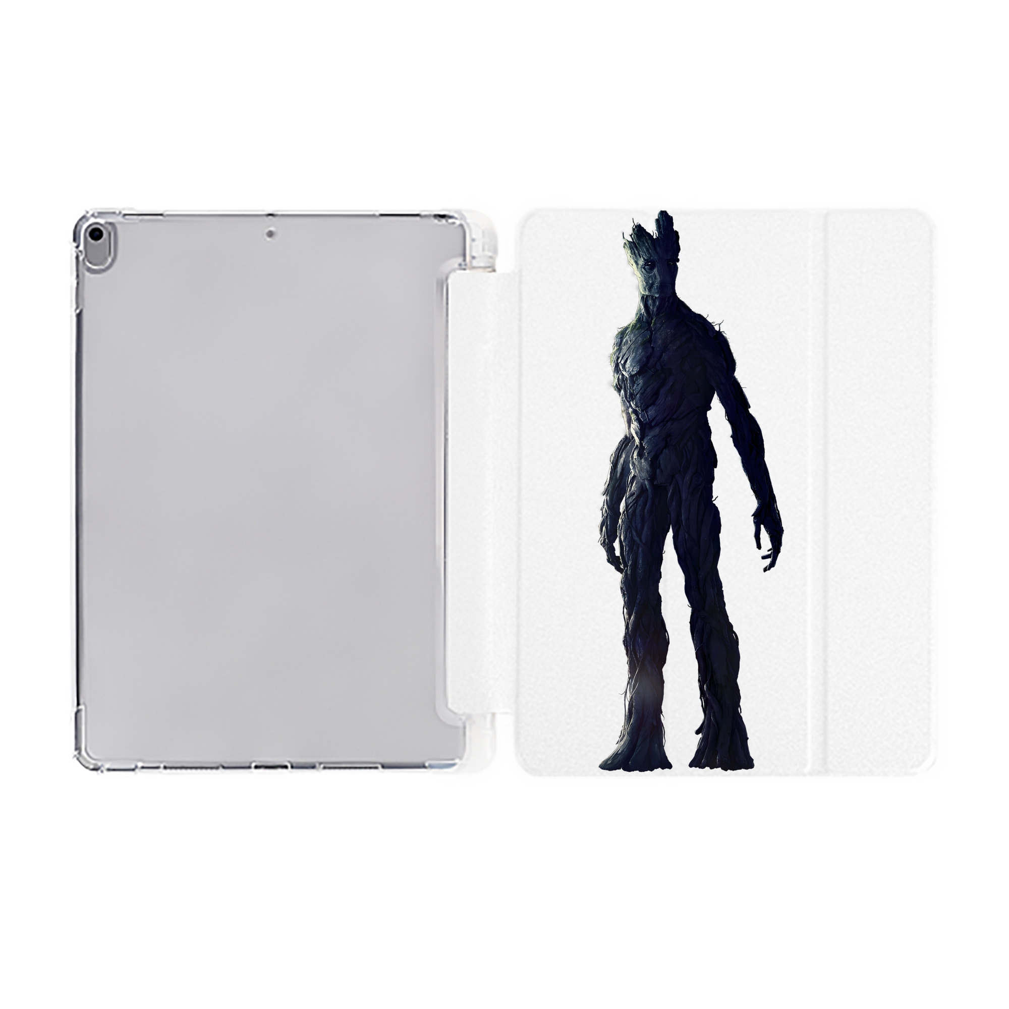 （画像用） アベンジャーズ The Avengers IPad ケース ペン収納付き 三つ折りスタンド PUレザー×シリコン 対応機種9.5/10.5/10.9インチ